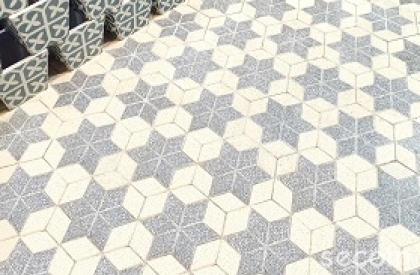 Gạch terrazzo đa màu